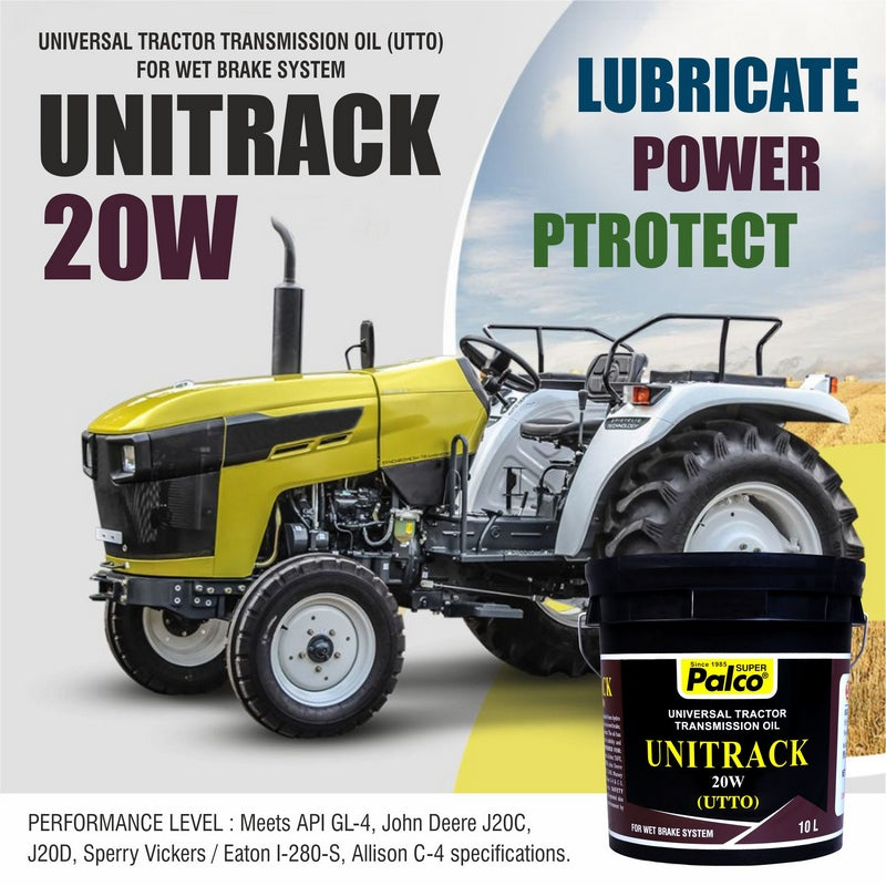 Palco Unitrack 20W (UTTO), Universal Tractor Transmission Oil For Wet Brake System